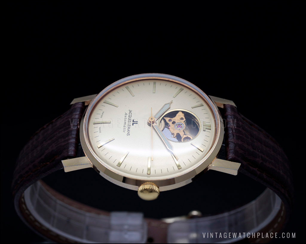 Swiss made Jacques Lemans Marriage mechanical vintage watch, See 