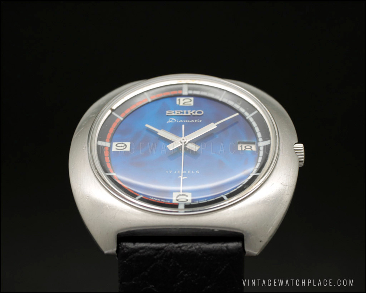 Seiko Diamatic automatic vintage watch, very rare, Seiko 7005