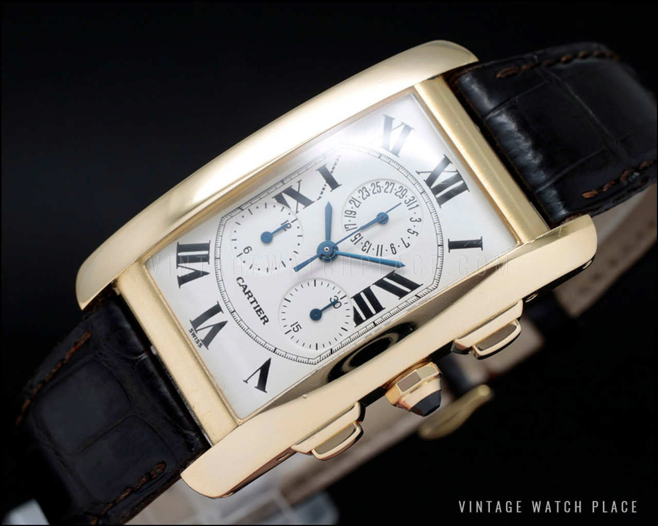 cartier tank americaine chronograph 1730