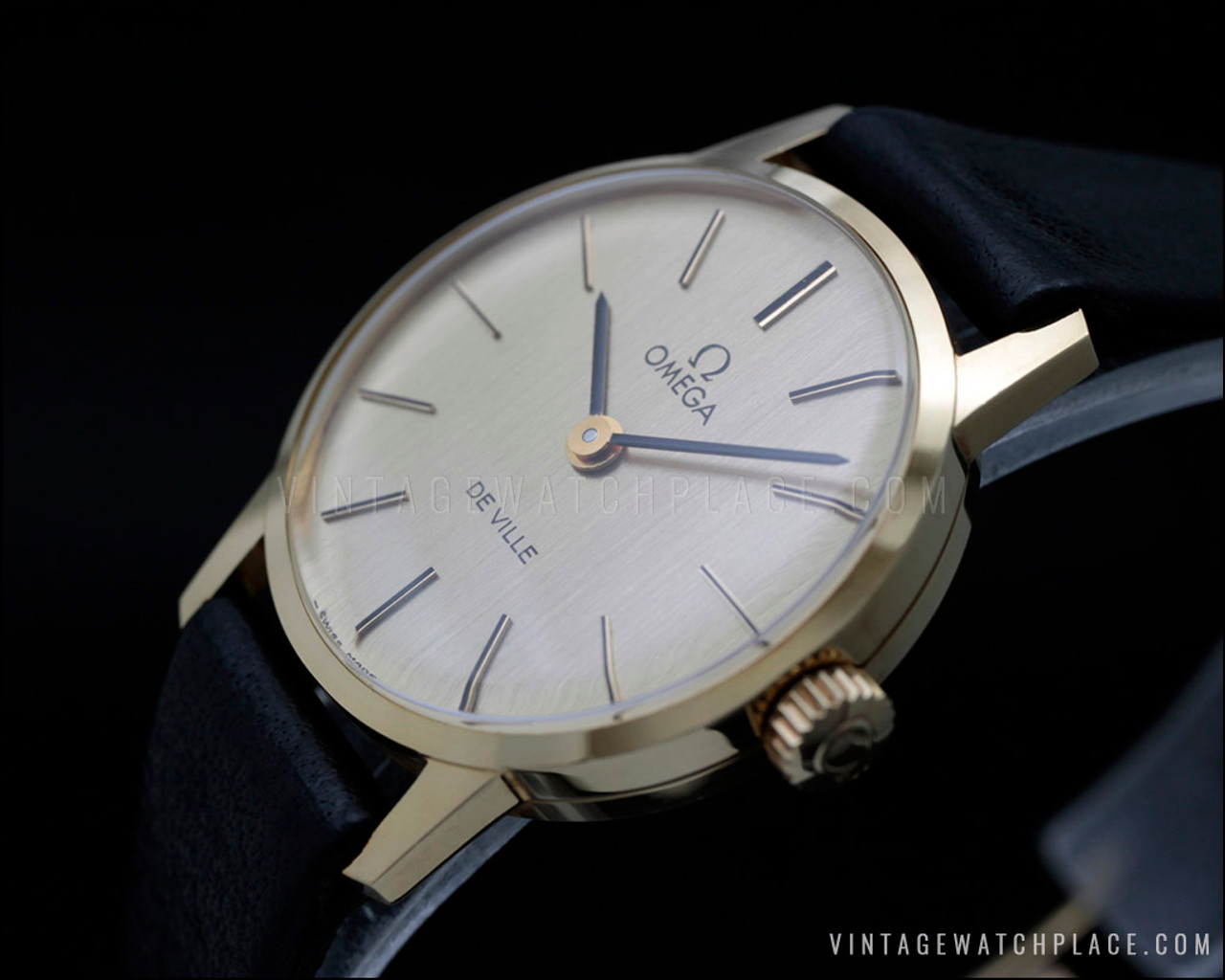 New Old Stock Omega De Ville Ba 511.0544, 18K solid yellow gold