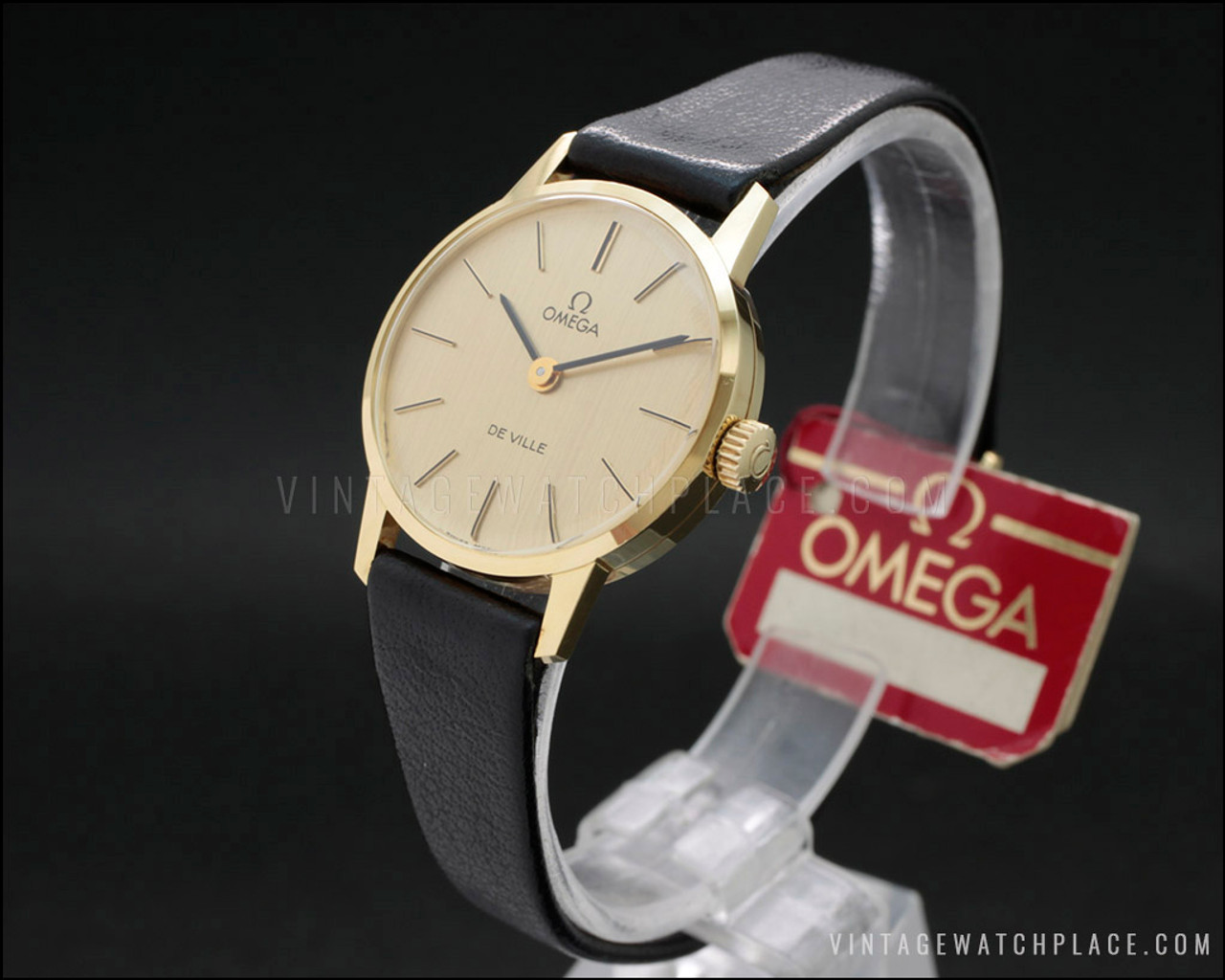 New Old Stock Omega De Ville Ba 511.0544, 18K solid yellow gold