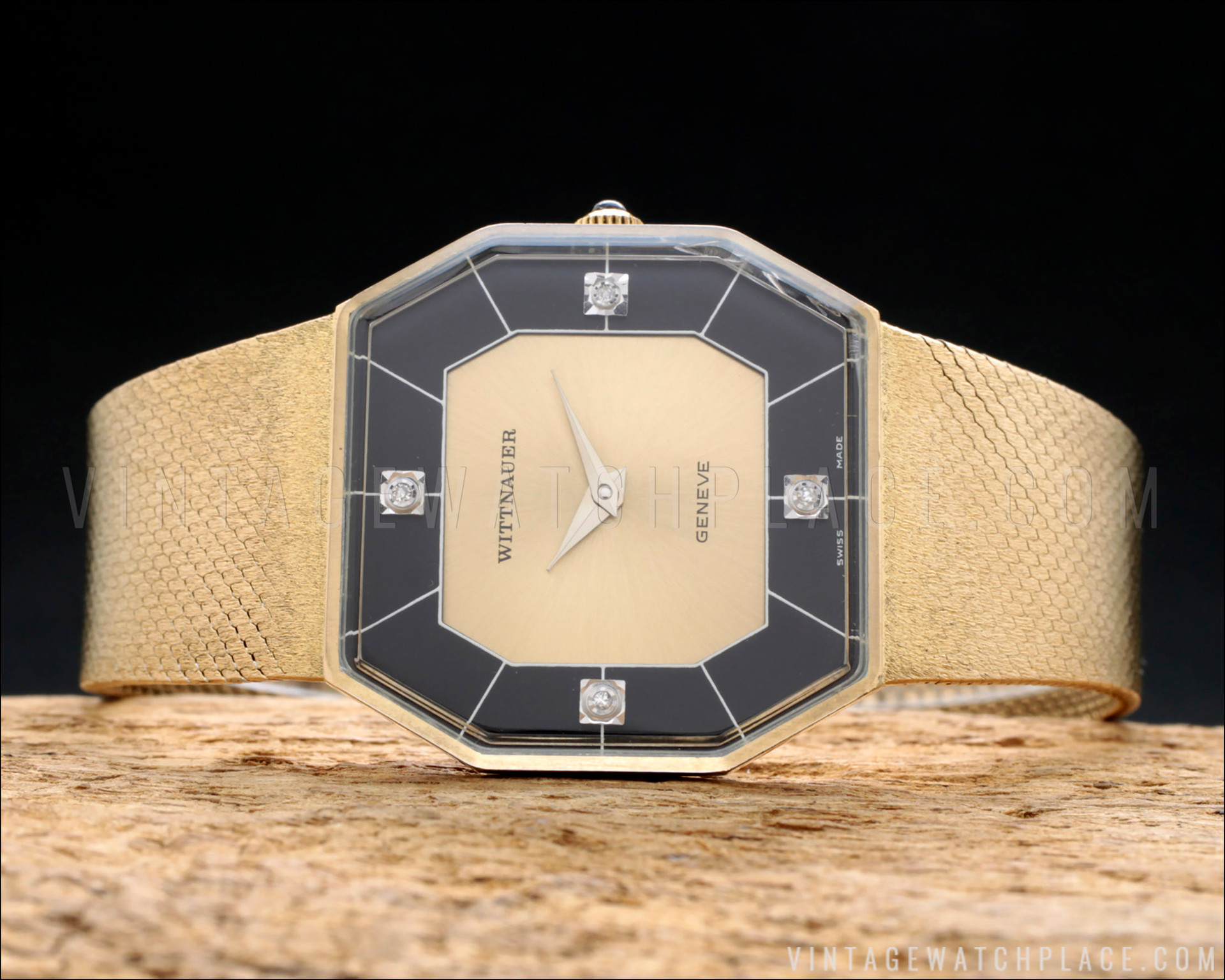 Unisex dress Wittnauer mechanical vintage watch with four authentic ...