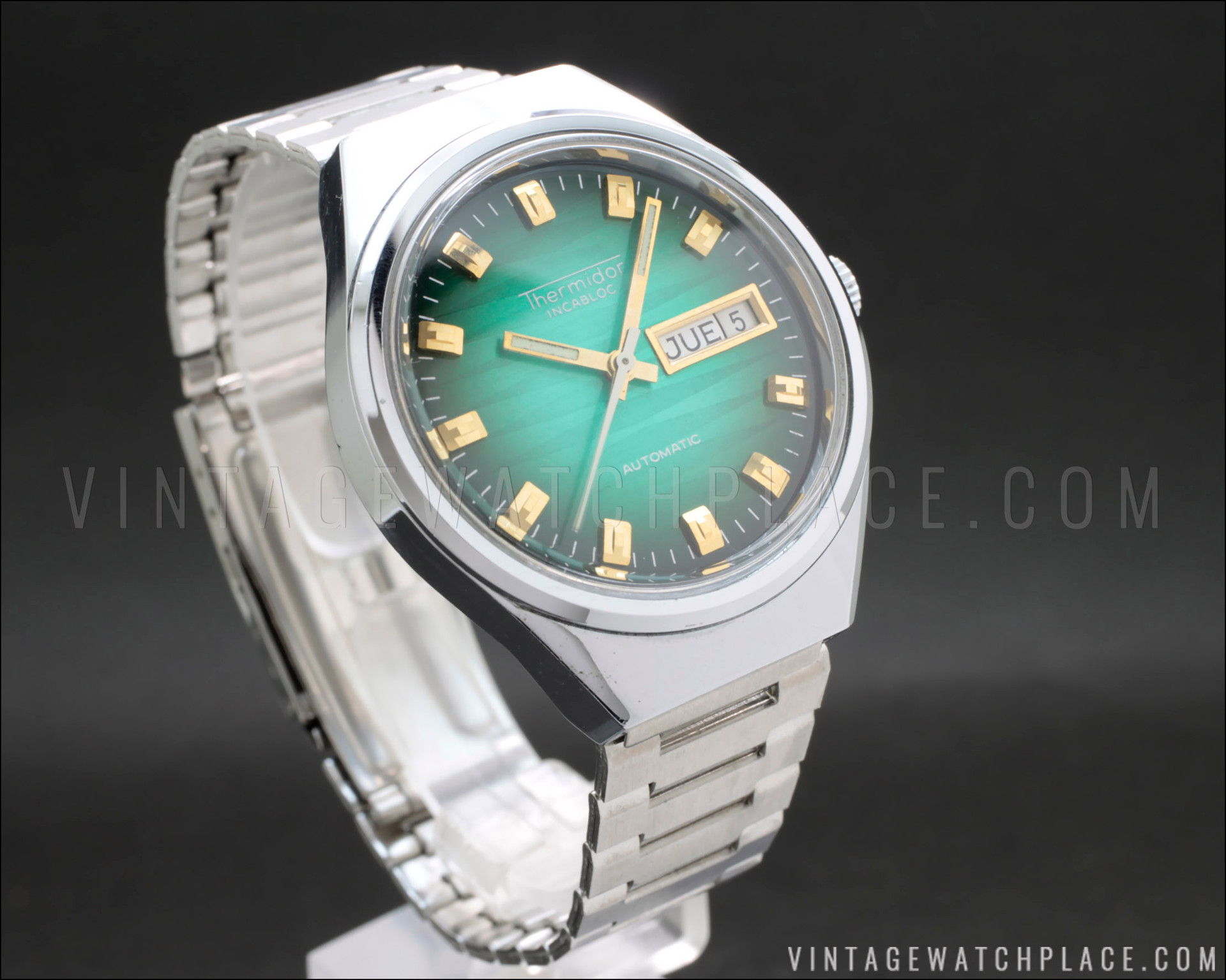Montre Automatique Thermidor 1035 PREMIUM Vintage - Swiss Made - Années 70 - Neuf Avec étiquettes