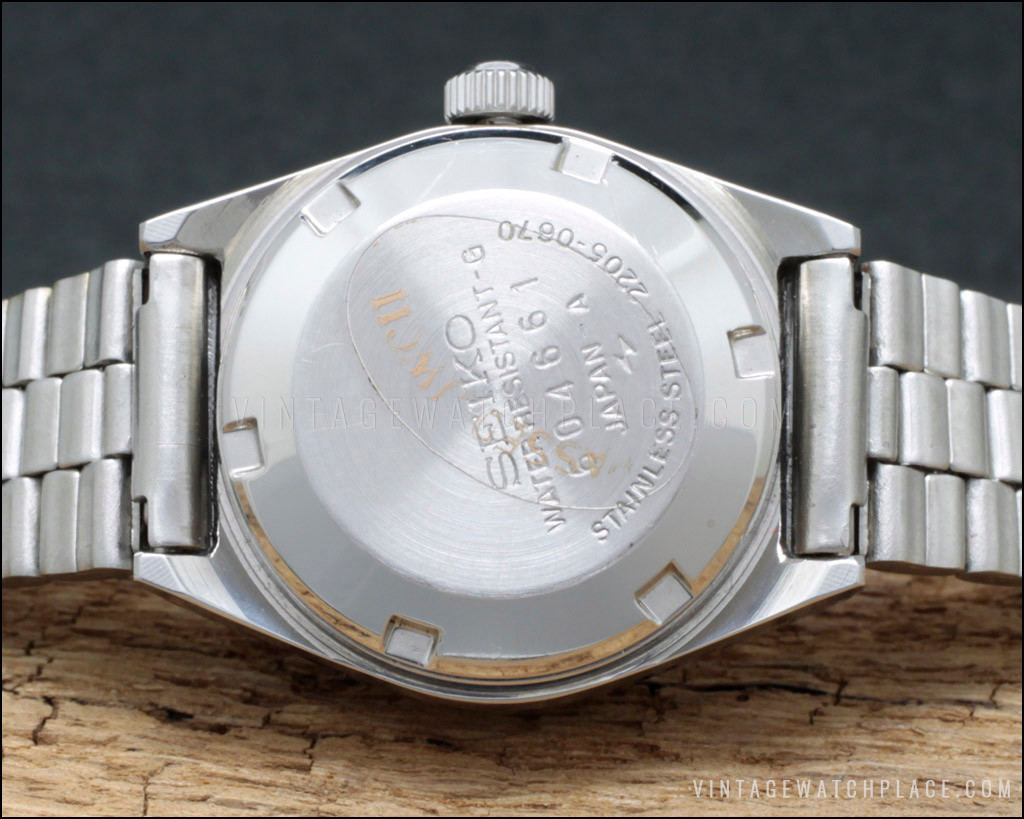 Verre De Montre Seiko Vintage Référence 190G03GNS0 - Pour Modèles 2205-0720 / 2206-0480 / 2206-0580