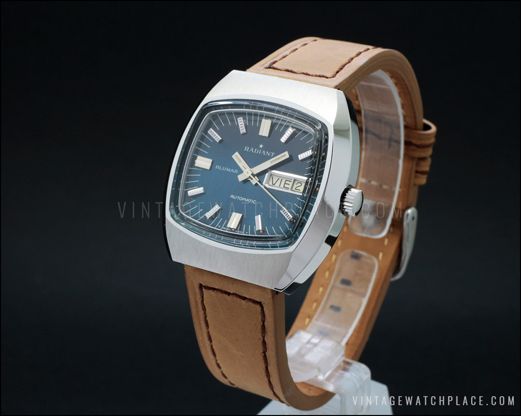 New Old Stock Radiant Blumar monocoque Automatic vintage watch