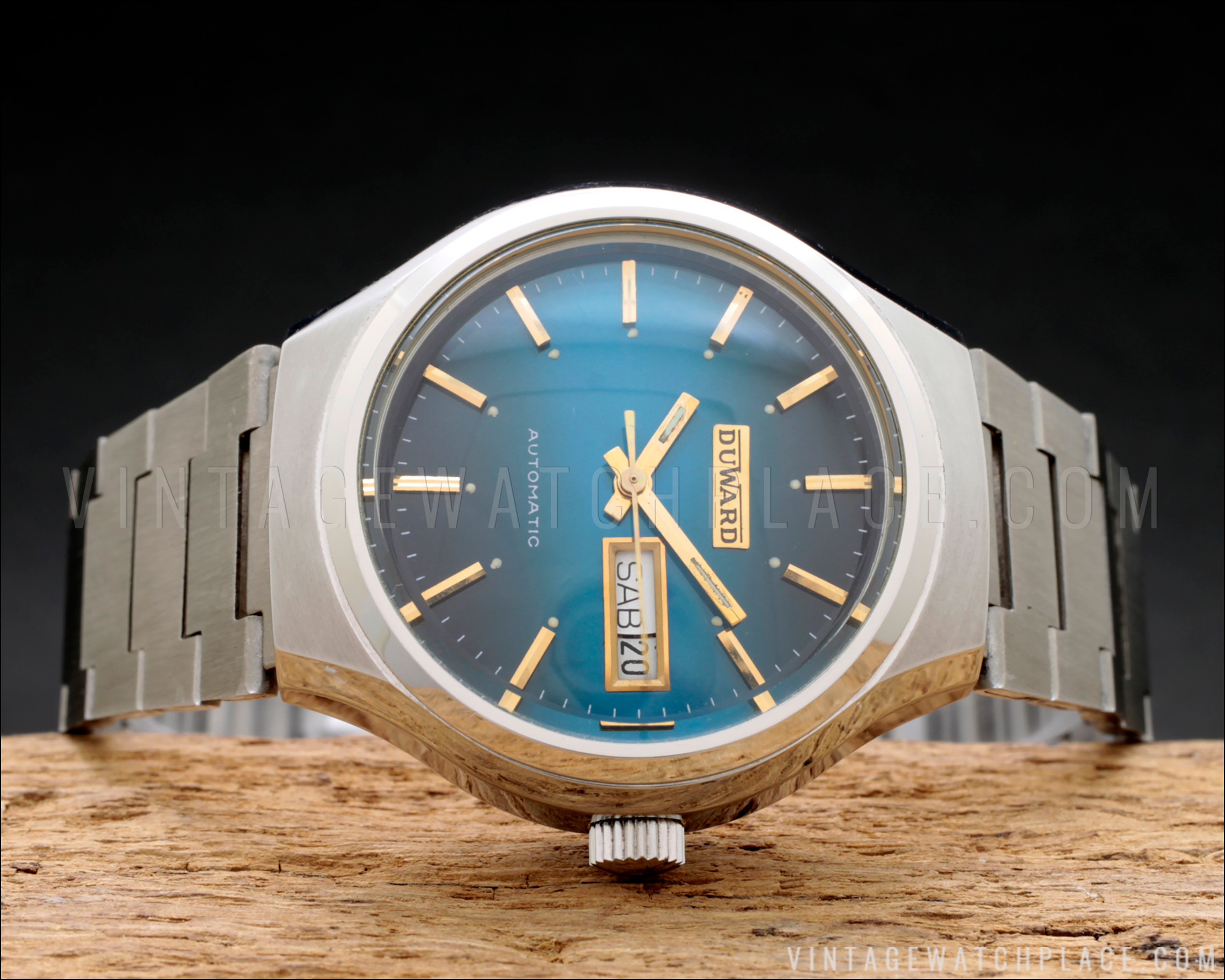 Montre Vintage Duward Diplomatic C2-671/2 Remontage Manuel Suisse Années 60 - NOS