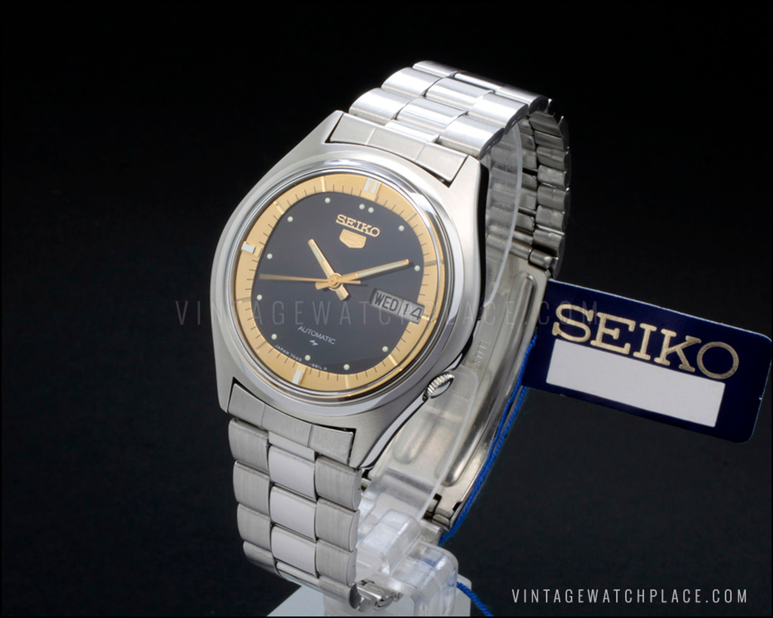 New Old Stock Seiko 5 automatic vintage watch, 7009-8020, casual ...