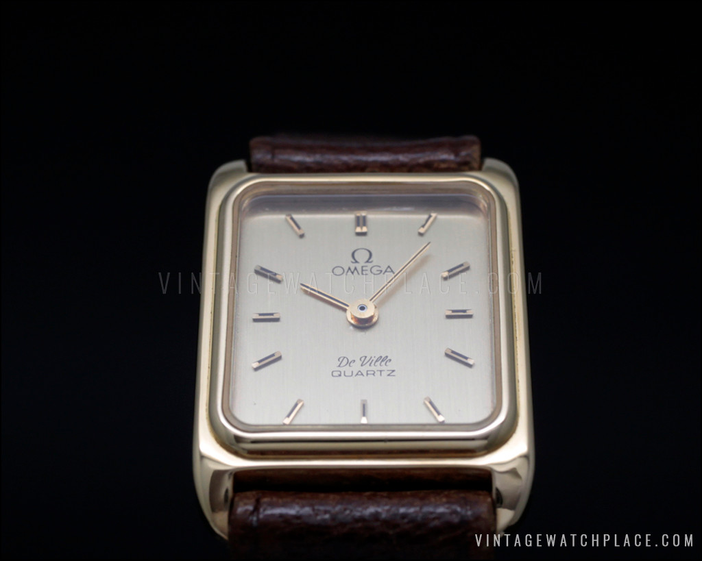 New Old Stock Omega De Ville Rivoli quartz vintage watch for ladies ...