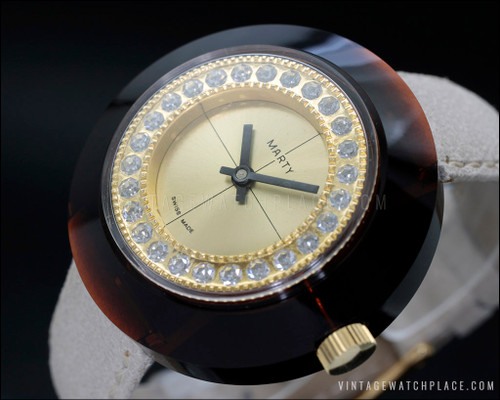 Fancy mechanical vintage watch