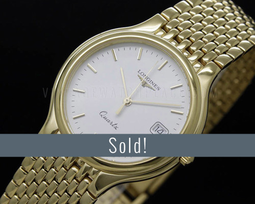 Longines Conquest all gold filled vintage Quartz watch