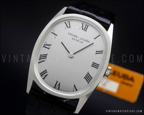 New Old Stock Favre-Leuba dress Automatic vintage watch, NOS