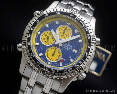 New Old Stock Festina multi-function Chronograph vintage watch, NOS