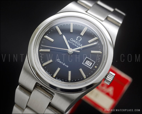 New Old Stock Omega Geneve ladies automatic vintage watch NOS