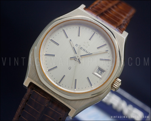 New Old Stock 80's Eterna Time Capsule Ladies' quartz vintage watch NOS