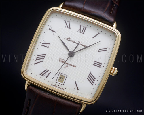 New Old Stock Maurice Lacroix Chronometer quartz vintage watch NOS