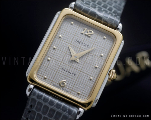 New Old Stock 80's Jaguar dress Ladies' vintage quartz watch, NOS
