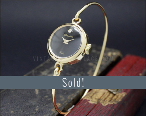 vintage bangle watch