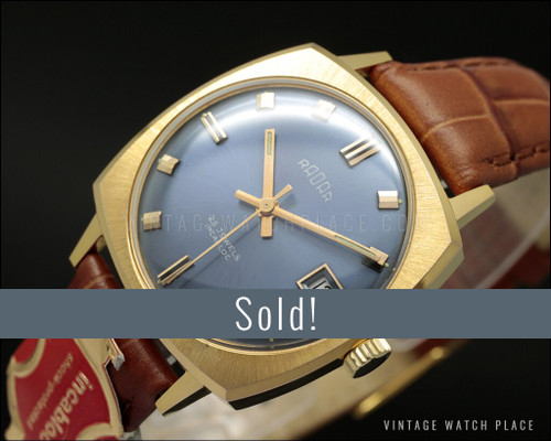 New Old Stock  Radar 60's automatic vintage watch, a beauty!