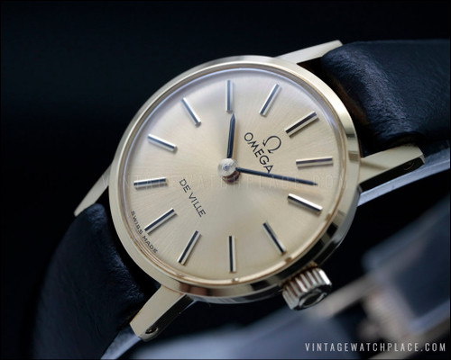 New Old Stock Omega De Ville Ba 511.0544, 18K solid yellow gold