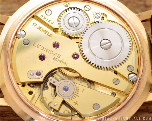 New Old Stock 1950's Leonidas St. Imier (pre Heuer) Dress vintage watch ...
