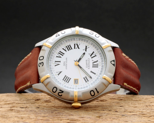 Verre De Montre Citizen Référence 54-0379 Vintage Neuf D'origine - Pour Modèle Bullhead