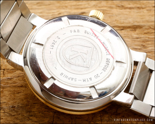 New Old Stock Diver's Kronos Kronojet 200 vintage watch, beautiful dial ...