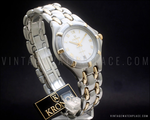 New Old Stock Kronos Sapphire vintage watch, 100% original, Swiss made ...