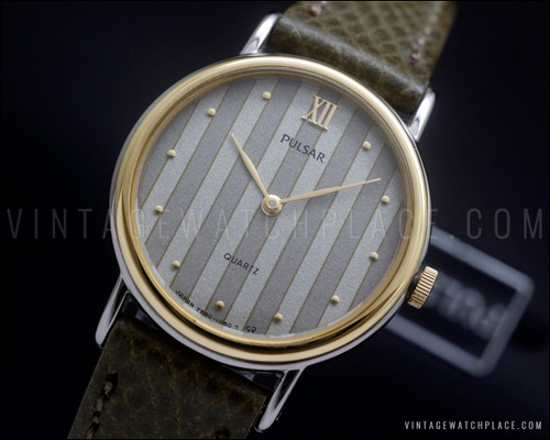 New Old Stock Ladies Pulsar diver's vintage watch NOS Y580-0140
