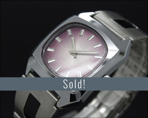 Vanroy mechanical Color watch, Unitas 6325, NOS