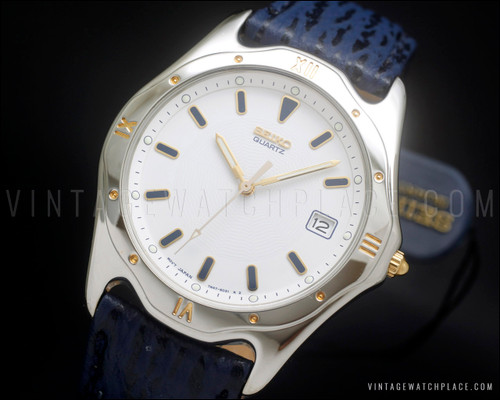 New Old Stock 1994 Seiko quartz vintage watch, 7N47-6011, NOS