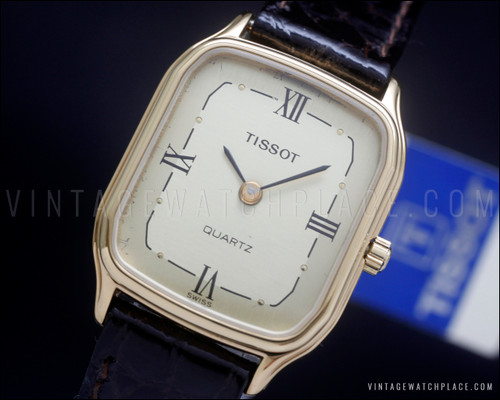 New Old Stock 80's Tissot Ladies dress vintage quartz watch NOS