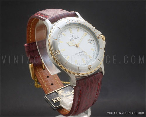 New Old Stock Diver's Kronos Professional 200M vintage watch, 100% ...