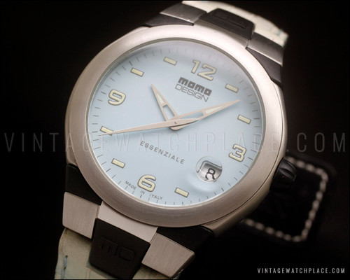 New Old Stock Momo Design Essenziale quartz vintage NOS MD-046 blue