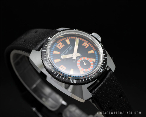 Vintage Ladies' diver Thermidor mechanical vintage scuba watch, new old ...
