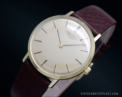 Swiss made Longines Classic mechanical vintage watch from the 70's ...