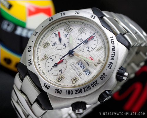 Universal Geneve Senna 41 Chronograph Chronometer certified