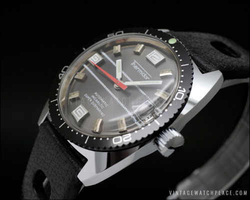 New Old Stock Thermidor Super Submarino automatic diver's vintage watch ...