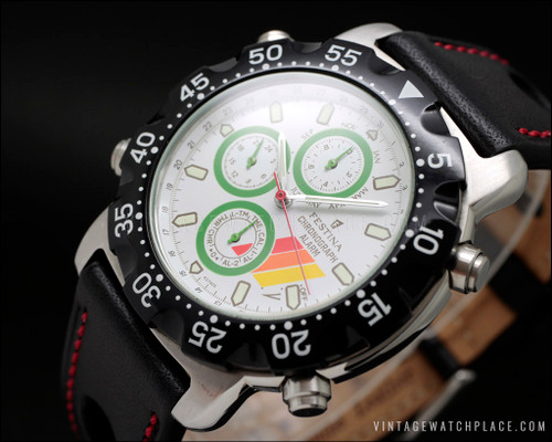 New Old Stock Festina Cycling Team Chronograph vintage watch NOS