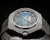 New Old Stock Duward automatic vintage watch NOS, blue iridescent dial