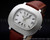 New Old Stock rare shape 70's Thermidor mechanical vintage watch NOS, silver dial