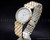 New Old Stock very rare Bulova Ladies' vintage quartz watch, white dial, NOS