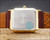 New Old Stock very rare Milus small vintage watch, black dial, NOS