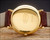 New Old Stock small Jaguar J710 all gold plated vintage quartz watch, NOS