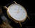 Unisex Tissot dress 18K solid gold vintage quartz watch
