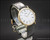 New Old Stock Raymond Weil dress vintage watch NOS all 18K GP 9124