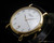 New Old Stock Raymond Weil dress vintage watch NOS all 18K GP 5538