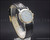 Near NOS Ladies' Alexis Barthelay Paris 18K solid gold bezel quartz vintage watch