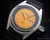 New Old Stock very rare Seiko DX orange dial vintage watch NOS