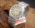 Duward automatic green mosaic dial
