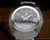 Close-up of the original black dial and hands on a Rado Diastar